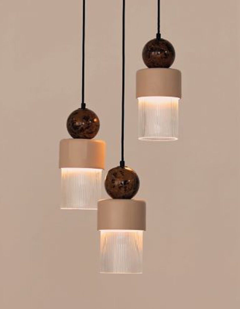 Aromas Del Campo sculptural lighting sourced in Ireland by Laffan and Laffan